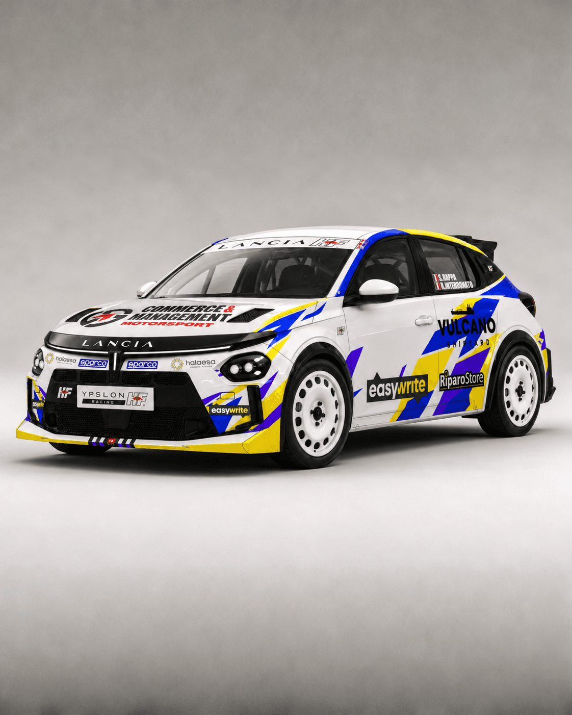 Vettura da rally di Simone Rappa